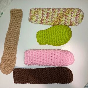 Handmade crochet pot holders